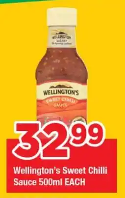 OK Grocer Wellington's Sweet Chilli Sauce offer