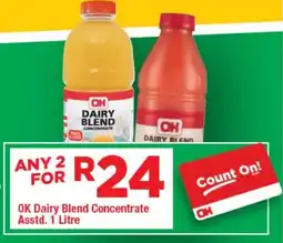 OK Grocer OK Dairy Blend Concentrate Asstd. offer