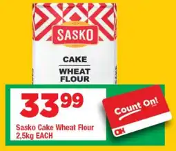 OK Grocer Sasko Cake Wheat Flour offer