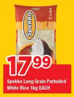 OK Grocer Spekko Long Grain Parboiled White Rice offer