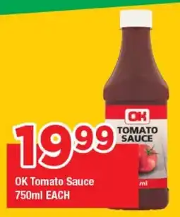 OK Grocer OK Tomato Sauce offer