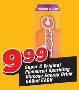 OK Grocer Super C Original Flavoured Sparkling Glucose Energy Drink offer