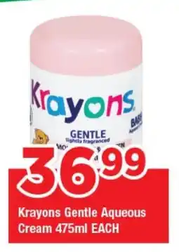 OK Grocer Krayons Gentle Aqueous Cream offer