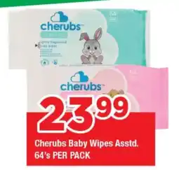 OK Grocer Cherubs Baby Wipes Asstd. offer