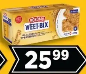 Goal Supermarket Bokomo weet-bix cereal offer