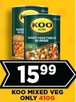 Goal Supermarket Koo mixed veg only offer