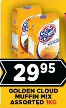 Goal Supermarket Golden cloud muffin mix assorted offer