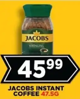 Goal Supermarket Jacobs instant coffee offer