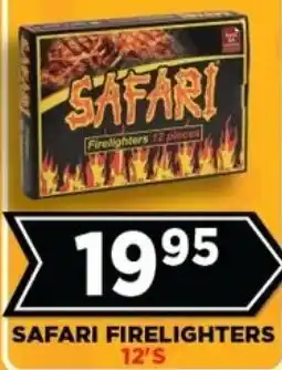 Goal Supermarket Safari firelighters offer