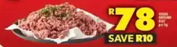 Shoprite Value ground beef offer