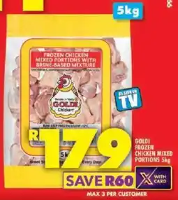 Shoprite Goldi frozen chicken mixed portions offer
