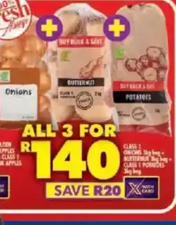 Shoprite All 3 for R140 offer