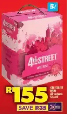 Shoprite 4th street wine offer
