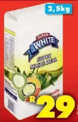 Shoprite Super white super maize meal offer