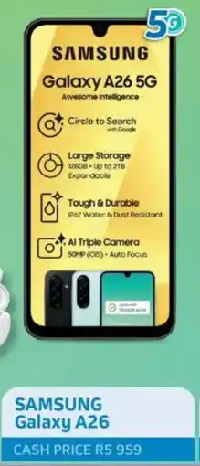 Telkom SAMSUNG Galaxy A26 offer