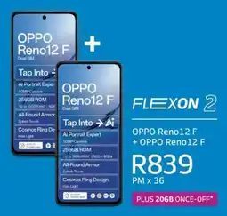 Telkom OPPO Reno12 F + OPPO Reno12 F offer
