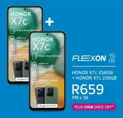 Telkom HONOR X7c 256GB + HONOR X7c 256GB offer
