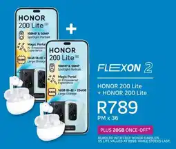 Telkom HONOR 200 Lite + HONOR 200 Lite offer