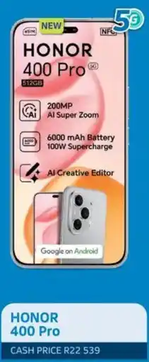 Telkom HONOR 400 Pro offer