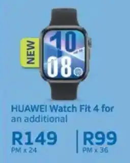 Telkom HUAWEI Watch Fit 4 offer