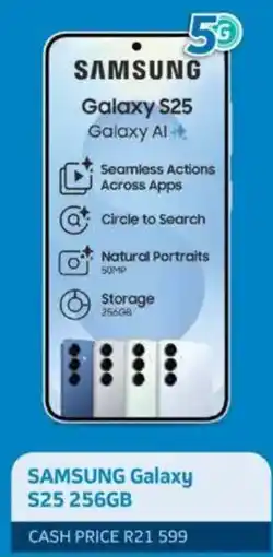 Telkom SAMSUNG Galaxy S25 256GB offer