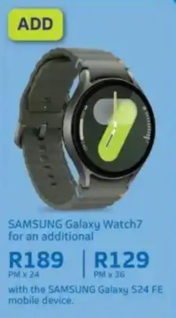 Telkom SAMSUNG Galaxy Watch7 offer