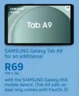 Telkom SAMSUNG Galaxy Tab A9 offer