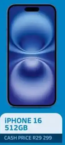 Telkom iPhone 16 512GB offer