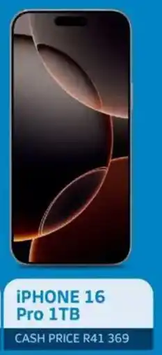 Telkom iPhone 16 Pro 1TB offer