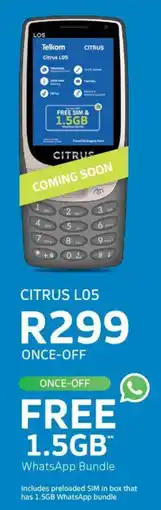 Telkom Citrus L05 offer