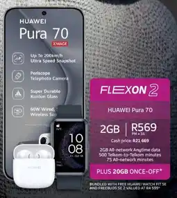 Telkom HUAWEI Pura 70 offer