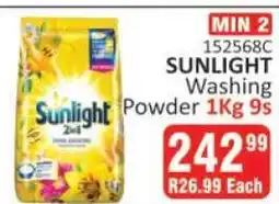 KitKat Cash and Carry SUNLIGHT Washing Powder 1Kg 9s offer