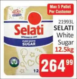 KitKat Cash and Carry SELATI White Sugar 12.5kg offer