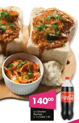 Save Hyper Chicken Bunnies + Coke offer