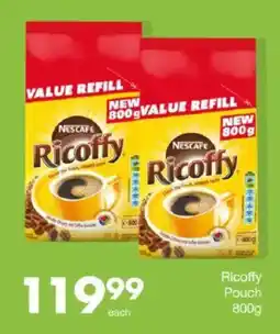 Save Nescafe Ricoffy Pouch offer