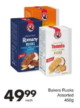 Save Bakers Rusks Assorted offer