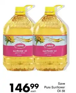 Save Save Pure Sunflower Oil offer
