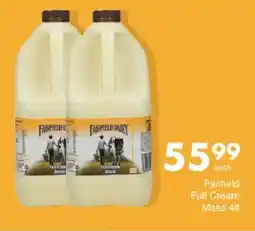 Save Fairfield Full Cream Maas offer