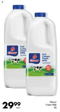 Save Clover Fresh Milk offer