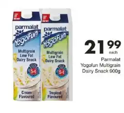 Save Parmalat Yogofun Multigrain Dairy Snack offer