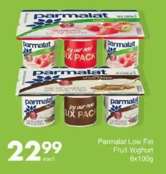 Save Parmalat Low Fat Fruit Yoghurt offer