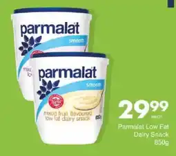 Save Parmalat Low Fat Dairy Snack offer