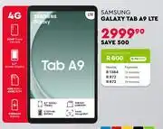 Edgars Samsung Galaxy Tab A9 LTE offer