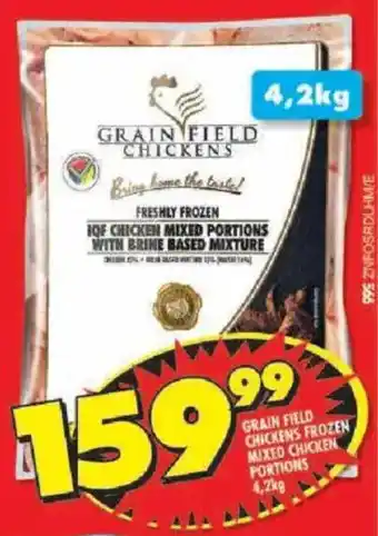 Shoprite Grain field chickens frozen mixed chicken portions offer