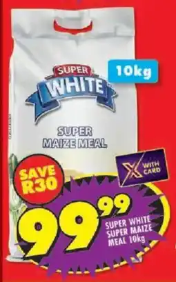 Shoprite Super white super maize meal offer