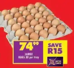 Shoprite Large Eggs offer