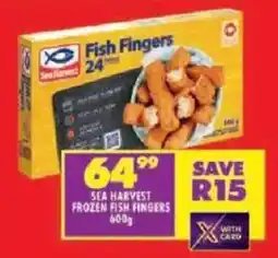 Shoprite Sea harvest frozen fish fingers offer