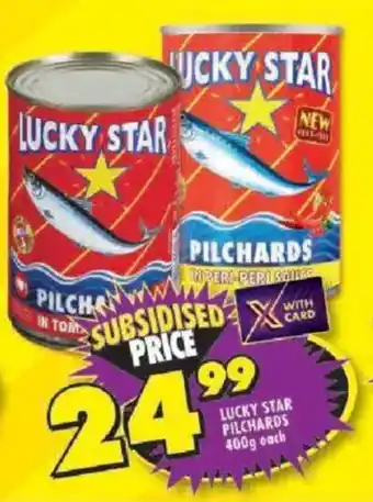 Shoprite Lucky star pilchards offer