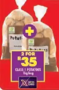 Shoprite Class 1 Potatoes offer