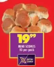 Shoprite Mini scones offer